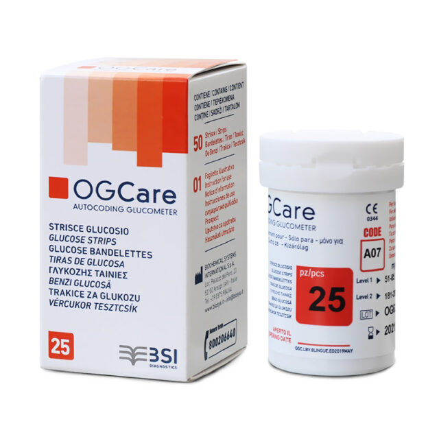 Que đo đường huyết OGCare (25 test)