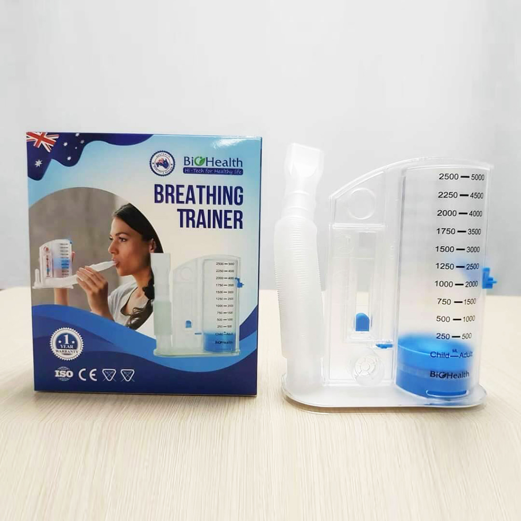 Phế dung kế tập thở, tập phổi BioHealth VIS 01