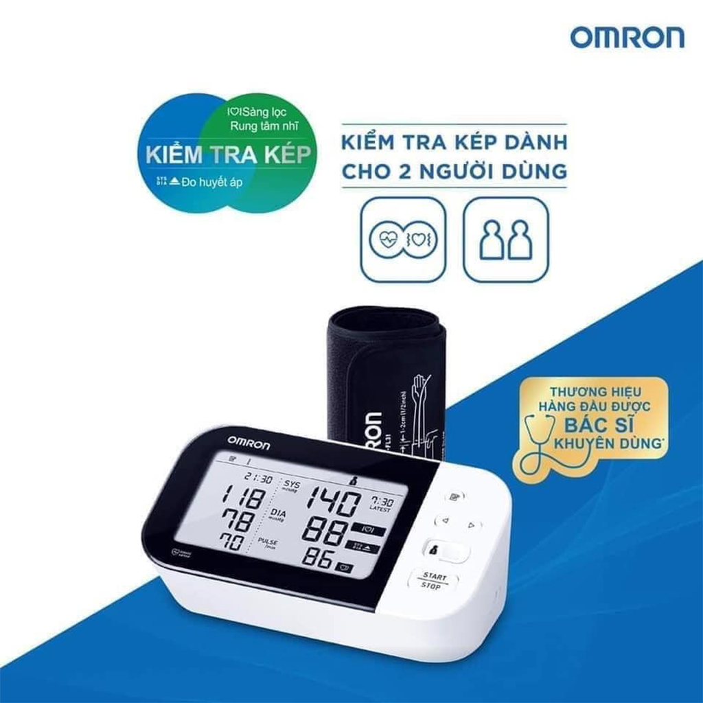 Máy đo huyết áp điện tử cao cấp Omron HEM-7361T
