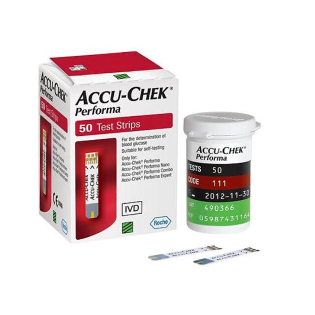 Que đo đường huyết Accu-Chek Performa