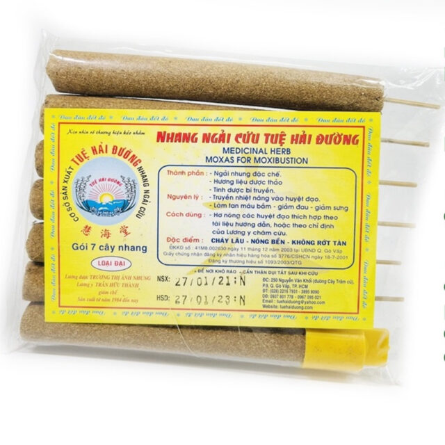 Nhang ngải cứu Tuệ Hải Đường
