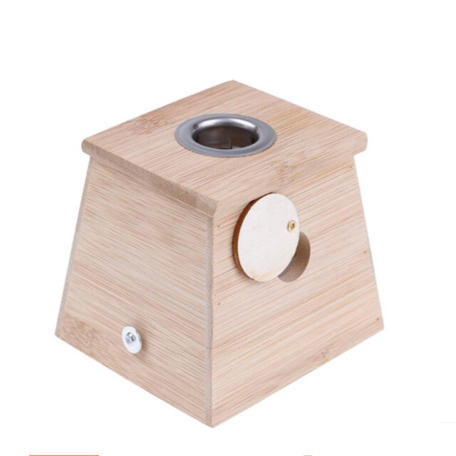 Hộp hơ điếu ngải cứu bằng trúc (1 lỗ)