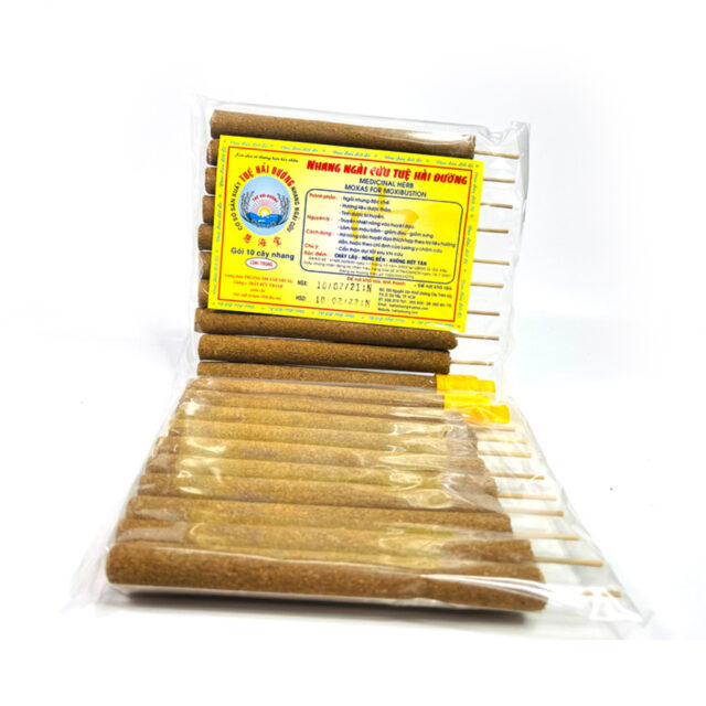 Nhang ngải cứu Tuệ Hải Đường (loại trung, 10 cây)
