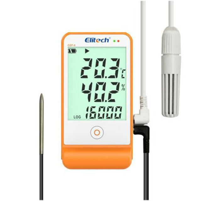 Nhiệt ẩm kế điện tử tự ghi Elitech GSP-6