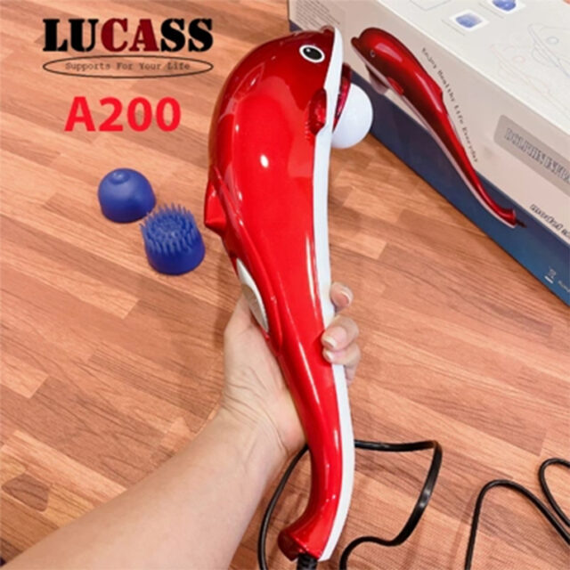 Máy massage cầm tay hình cá heo Lucass A200