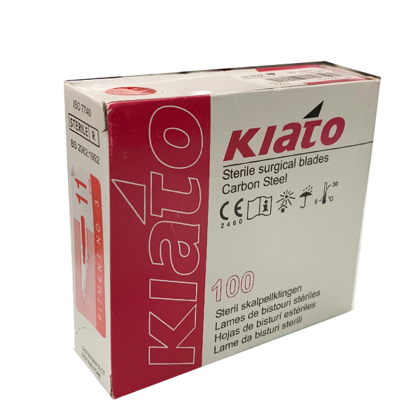 Lưỡi dao mổ Kiato số 11 (hộp 100 chiếc)